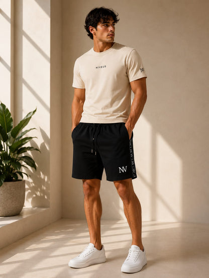 Conjunto Beige & Negro | NIVEUS Premium
