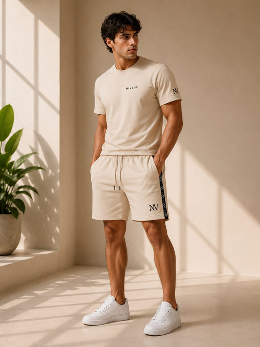 Conjunto Beige & Negro | NIVEUS Premium
